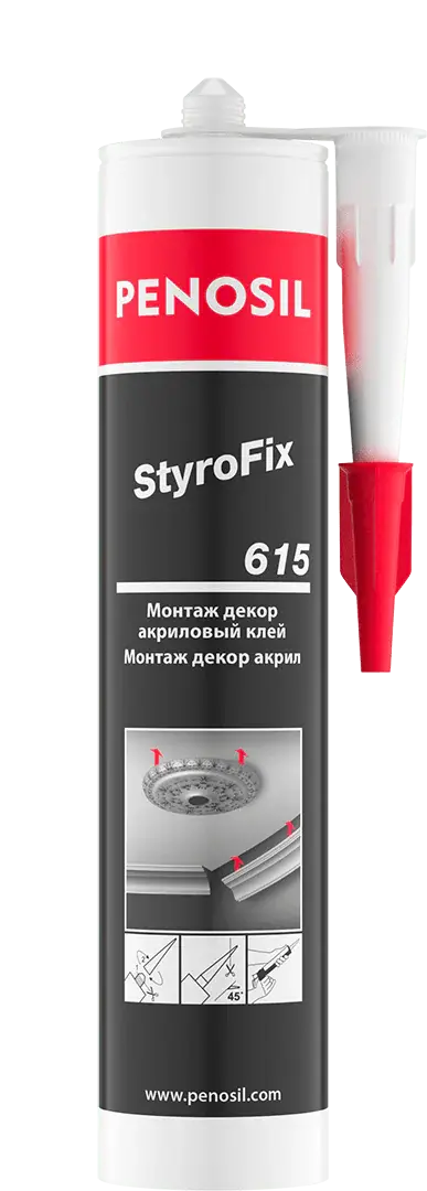 Монтаж декор акриловый клей Penosil Styrofix 615 ,280мл