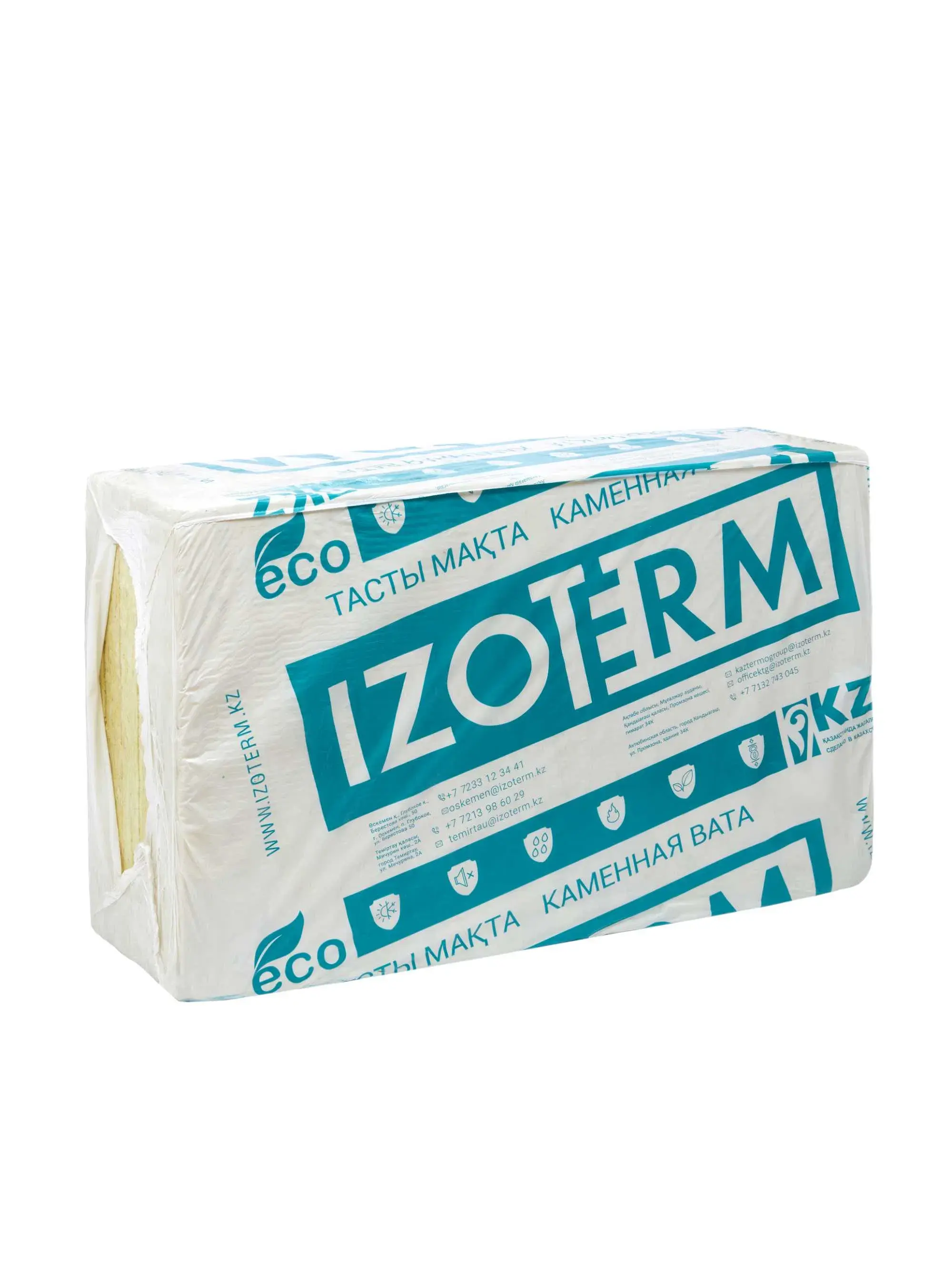 Каменная вата IZOTERM П-75 М50 1000х600х50 мм, 4.8 м2