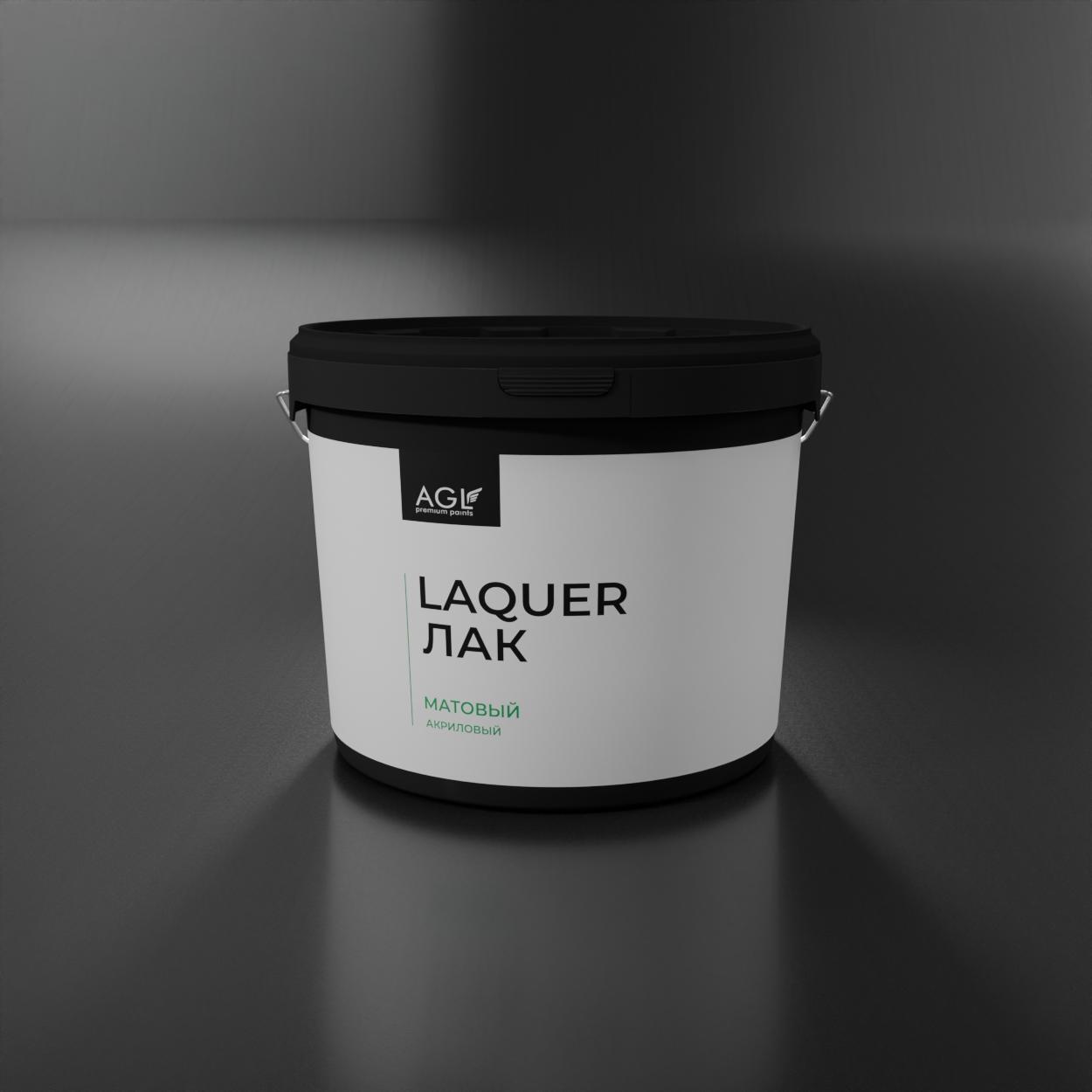 AGL LACQUER --- бесцветный защитно-декоративный лак на водной основе.